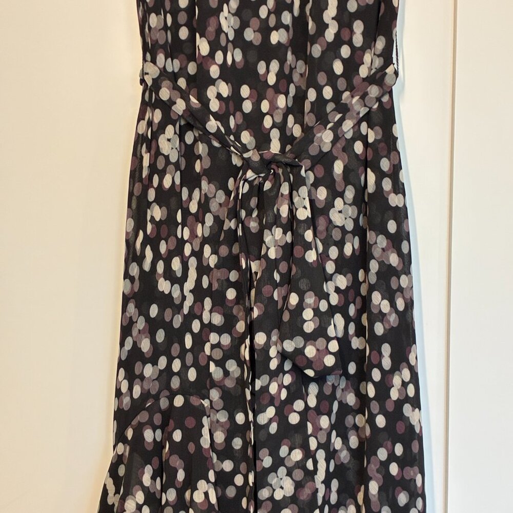 MISA Los Angeles Eliana Polka Dot Halter Midi Dress - Picture 4 of 15